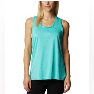 NWT Columbia Women's Hike Active Tank Top Green Size Large